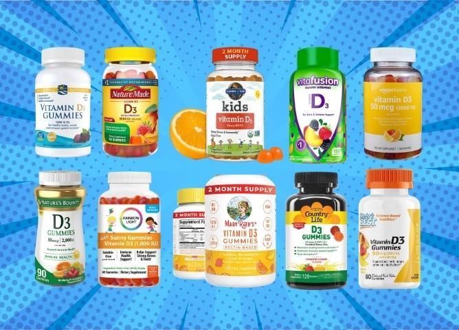 10 Best Vitamin D Gummies for a Happy Tummy and Healthy Bones