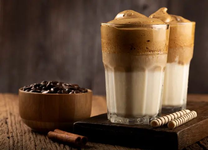 Dalgona Iced Coffee Recipe