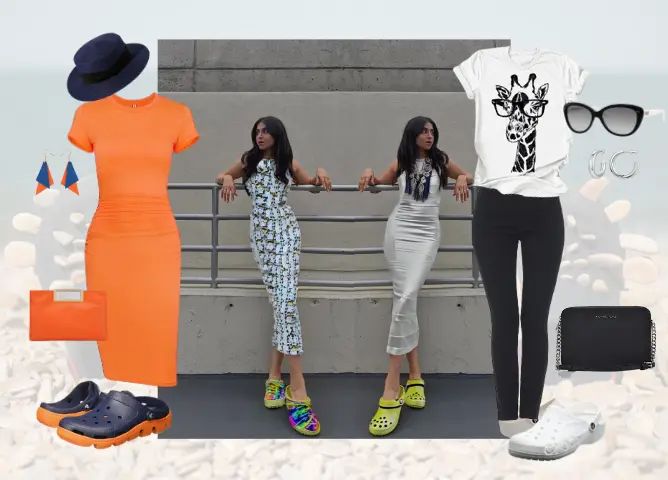 wear crocs women outfits