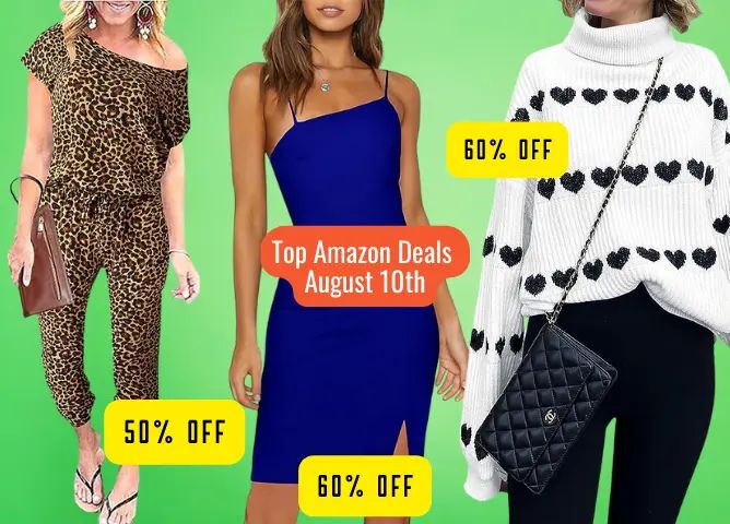 Top Amazon Fashion Deals – August 10