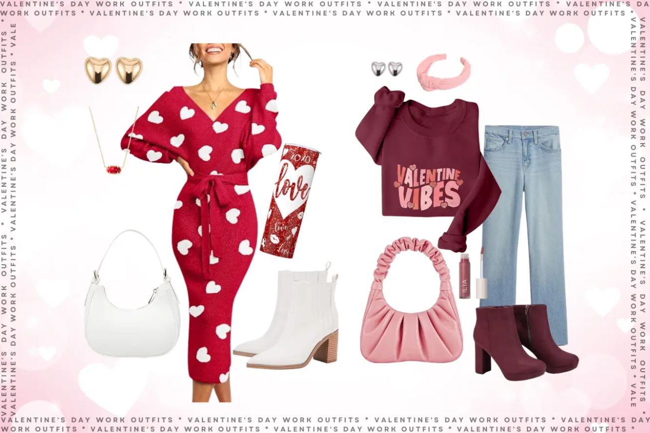 Valentine's Day Work Outfits