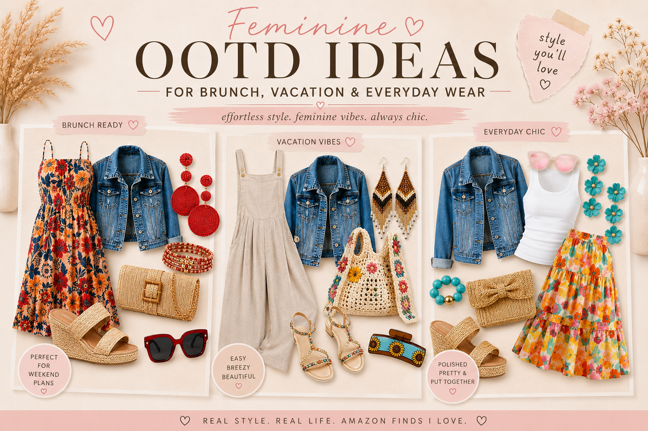 weekend brunch spring outings casual date nights shopping trips vacations outdoor events