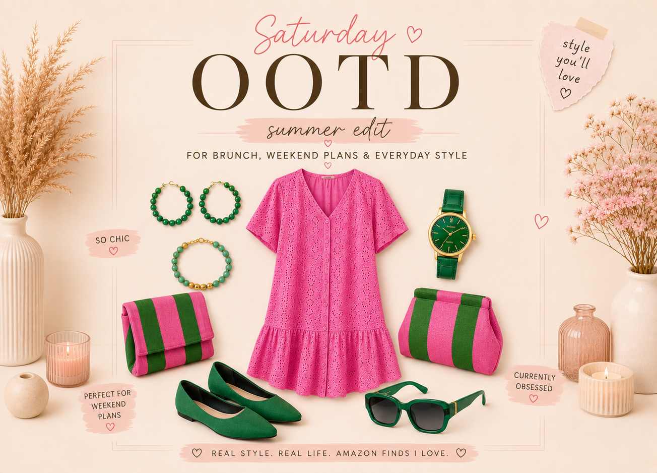 feminine summer outfit