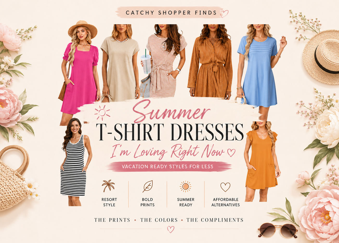 Summer T-shirt Dresses