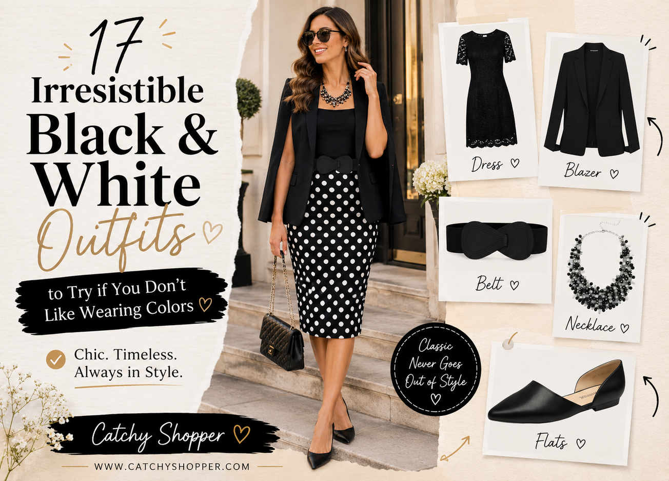 Black and White Outfits