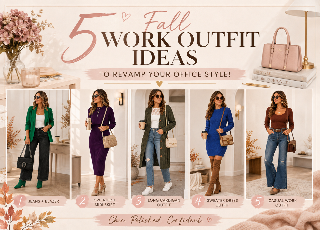 Fall Work Outfit Ideas 