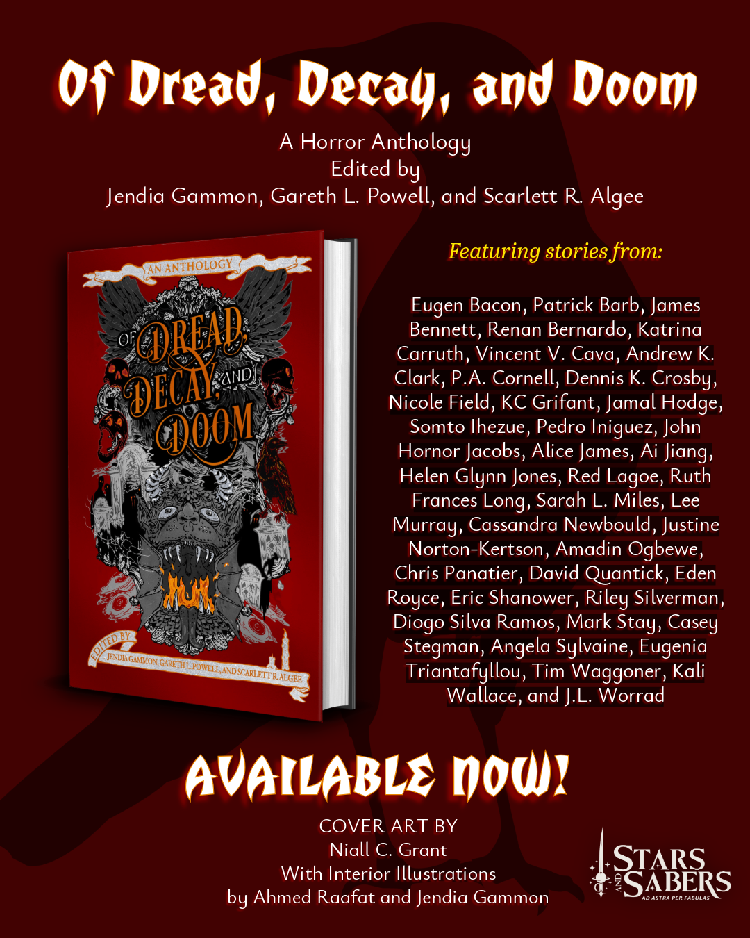 Now Available: OF DREAD, DECAY, AND DOOM