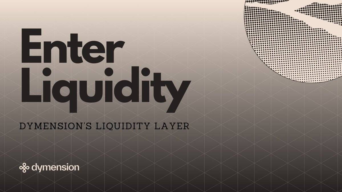 Dymension Announces Modular Liquidity Layer Solution