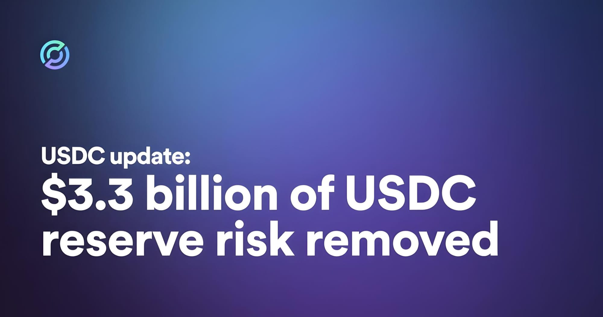 Circle Confirms Ability to Recover $3.3 Billion, USDC Price Approaches $1