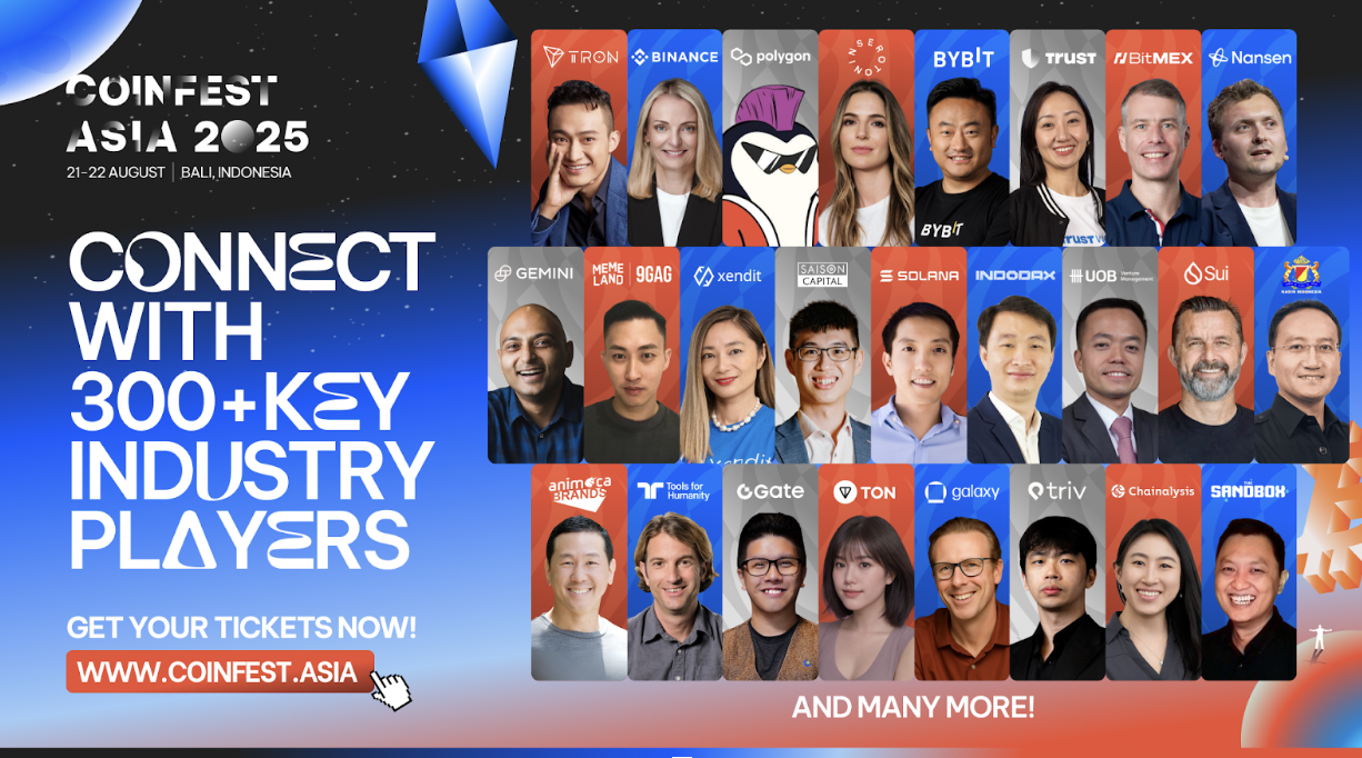 Coinfest Asia 2025: The World's Biggest Crypto Festival Is Just 1 Week Away from Exploding in Bali