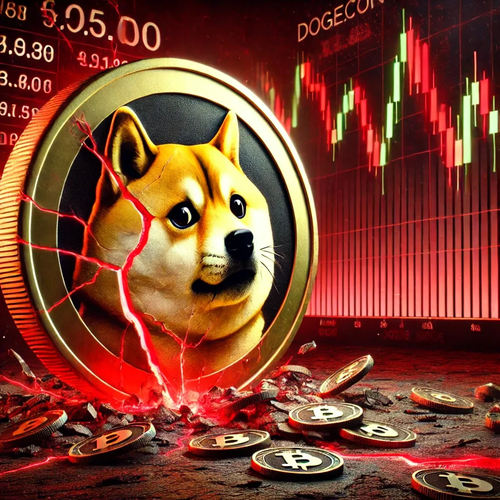 Dogecoin Whales Dump Holdings, DOGE Faces Risk of 45% Drop