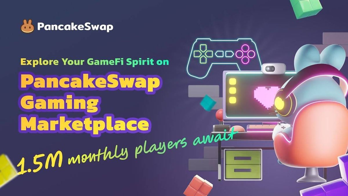 PancakeSwap Launches Gaming Marketplace, CAKE "Pumps" Strongly