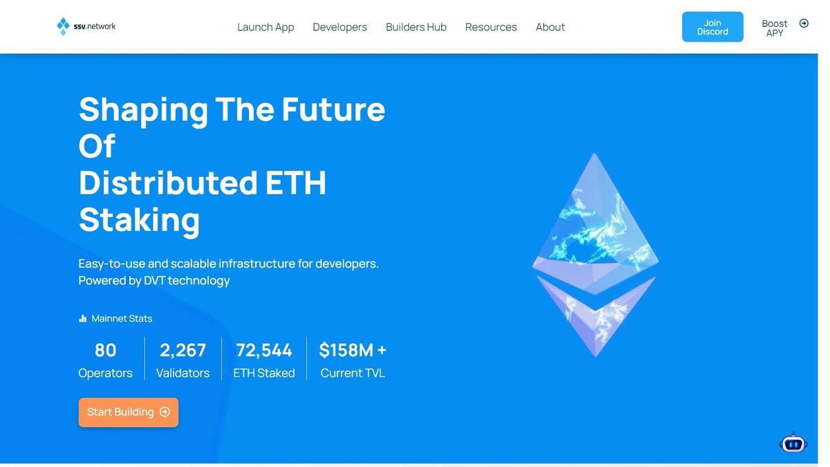 ssv.network Launches Liquid Staking Solution on Ethereum Mainnet