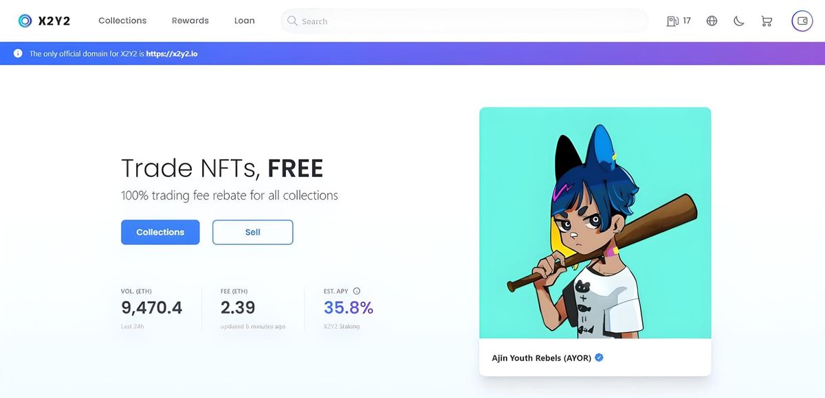 NFT Exchange X2Y2 Announces "Hold" Ahead of 35 Million Token Unlock
