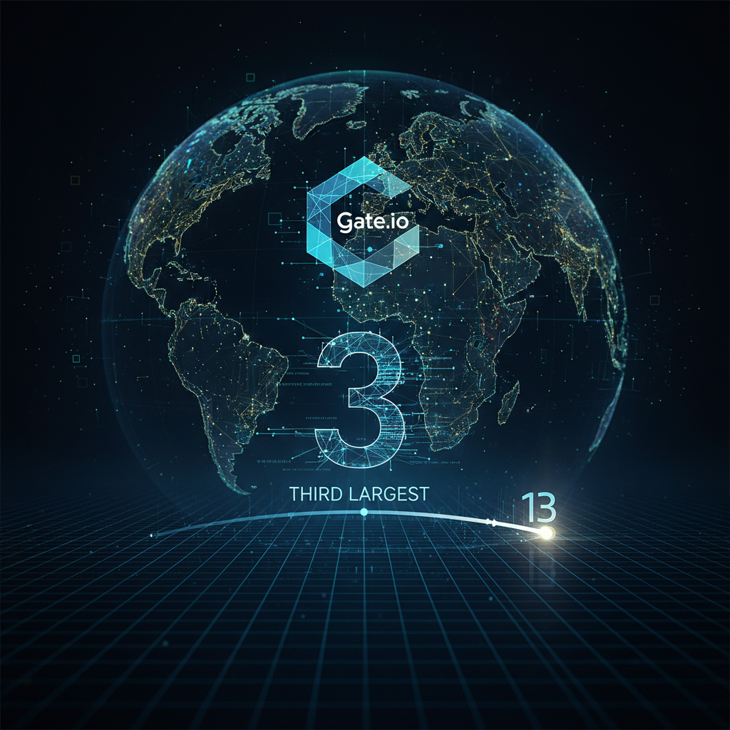 Gate.io Trở Thành Sàn Phái Sinh Lớn Thứ 3 Thế Giới: Cột Mốc Lịch Sử Sau 13 Năm Phát Triển