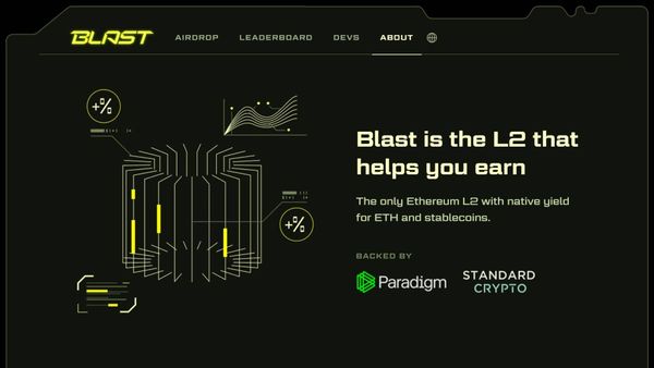Blast Founder Denies Ponzi Allegations