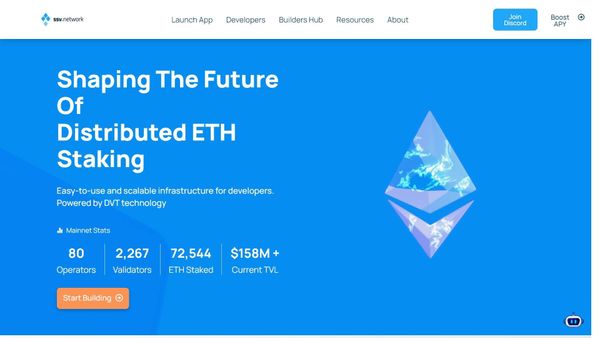 ssv.network Launches Liquid Staking Solution on Ethereum Mainnet