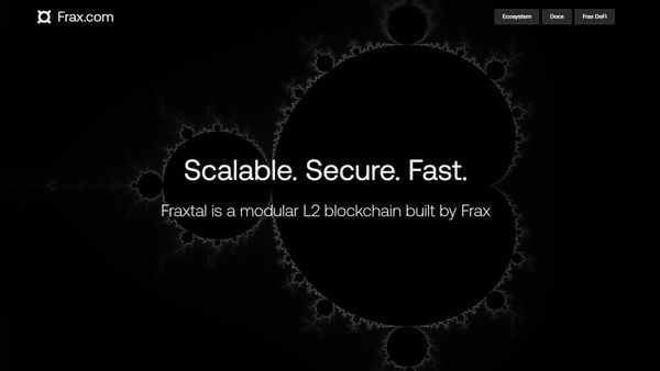 Frax Finance Launches Layer-2 Fraxtal, Prepares FXTL Reward Points