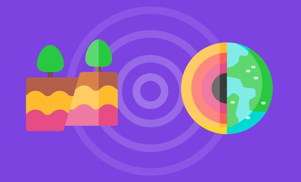 Tectonic plates and the dynamic structure of the earth below it surface.