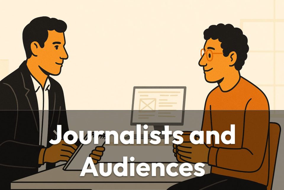 Journalists as User Interviewers