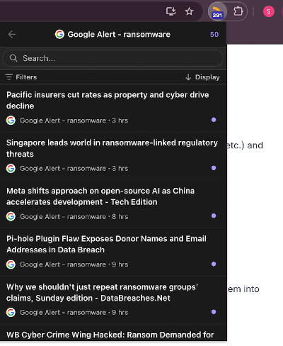 Viewing Custom Feeds in Feeder
