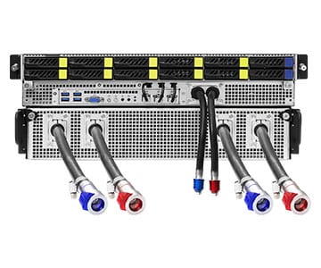 AceleMax AXG-428IL Liquid Cooled B200 GPU Server