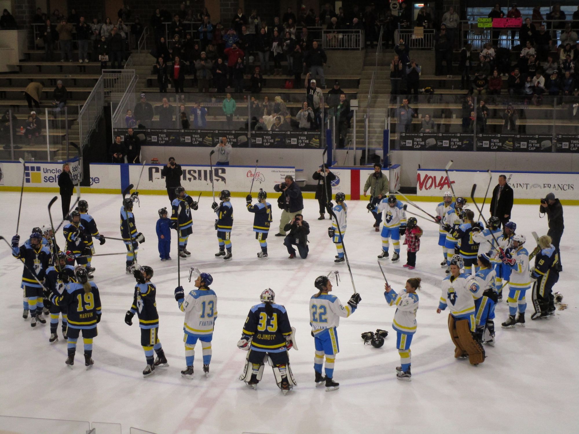 NWHL: Women's Hockey Fans Star-Struck in Buffalo