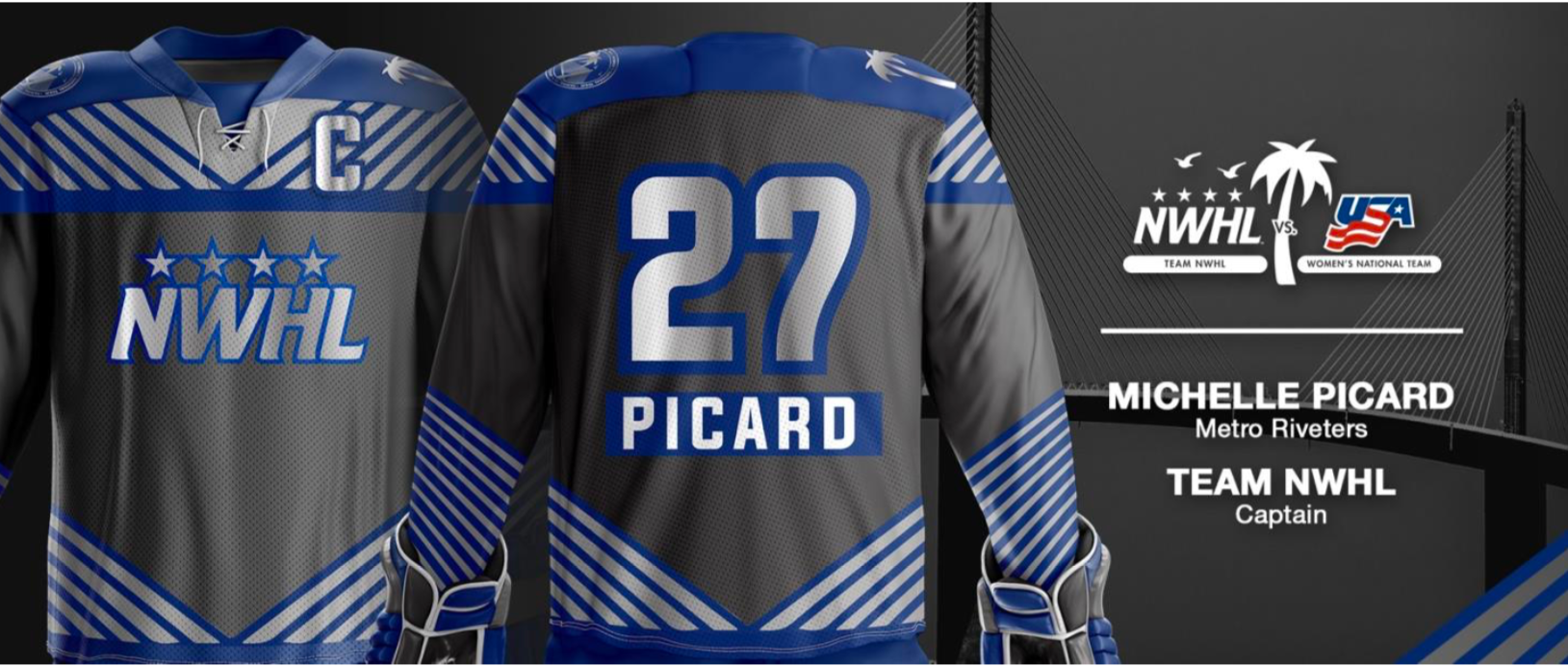 Team NWHL Named to Face USWNT in January