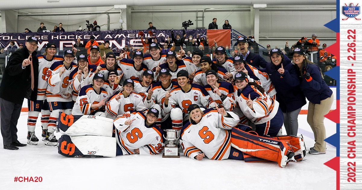 Syracuse Wins 2022 CHA Championship