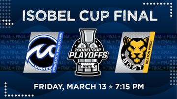 NWHL: Pride, Whitecaps Aim for Isobel Cup