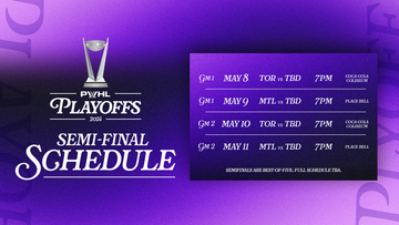 PWHL Initial Playoff Schedule Announced