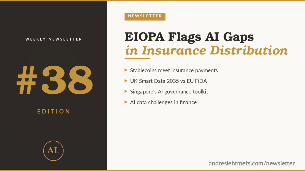 #38: EIOPA flags AI gaps in insurance distribution. Is the IDD keeping up?