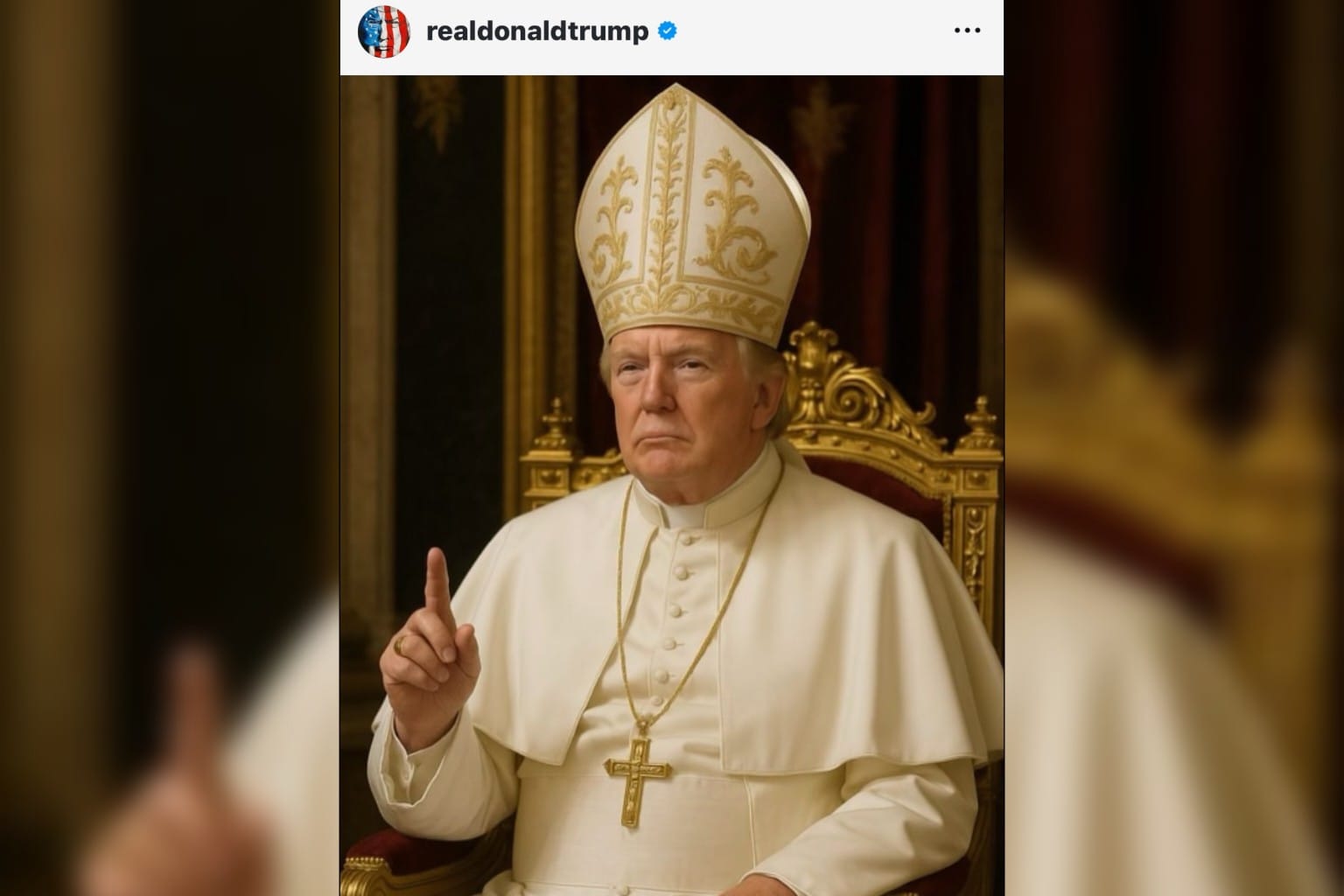Trump’s AI-Generated Pope Image Sparks Global Controversy