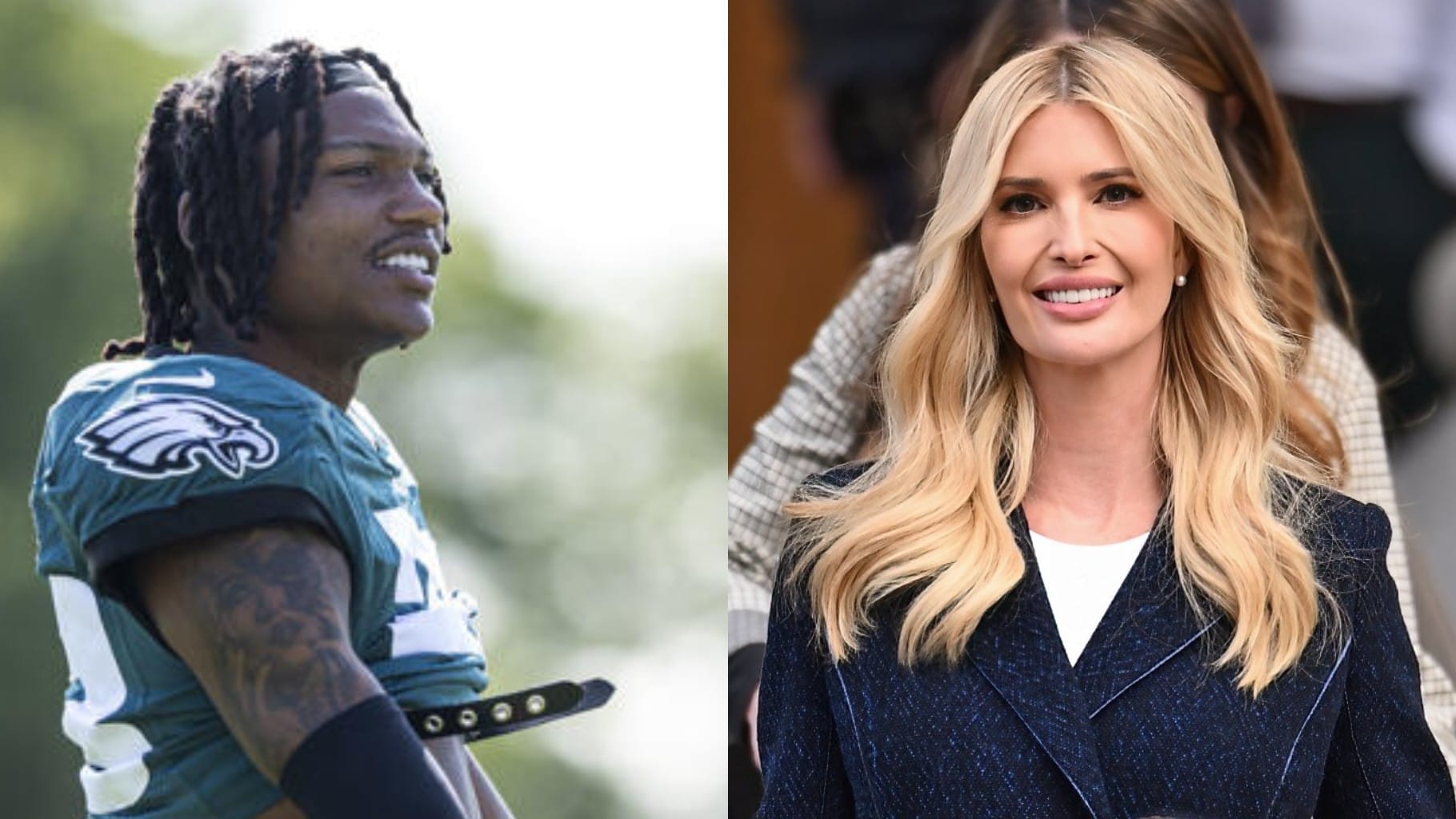 Ivanka Trump’s Surprise Eagles Locker Room Visit Sparks Buzz After Player’s Flirty Comment