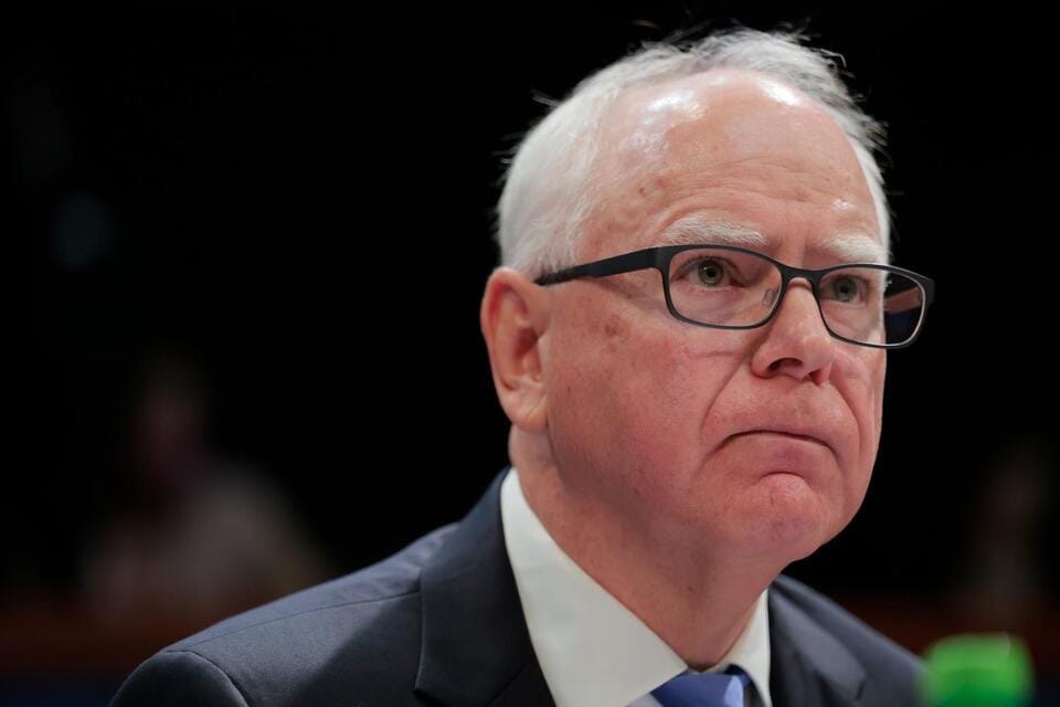 Minnesota Gov. Tim Walz Expected to Announce He Will Not Seek Reelection in 2026