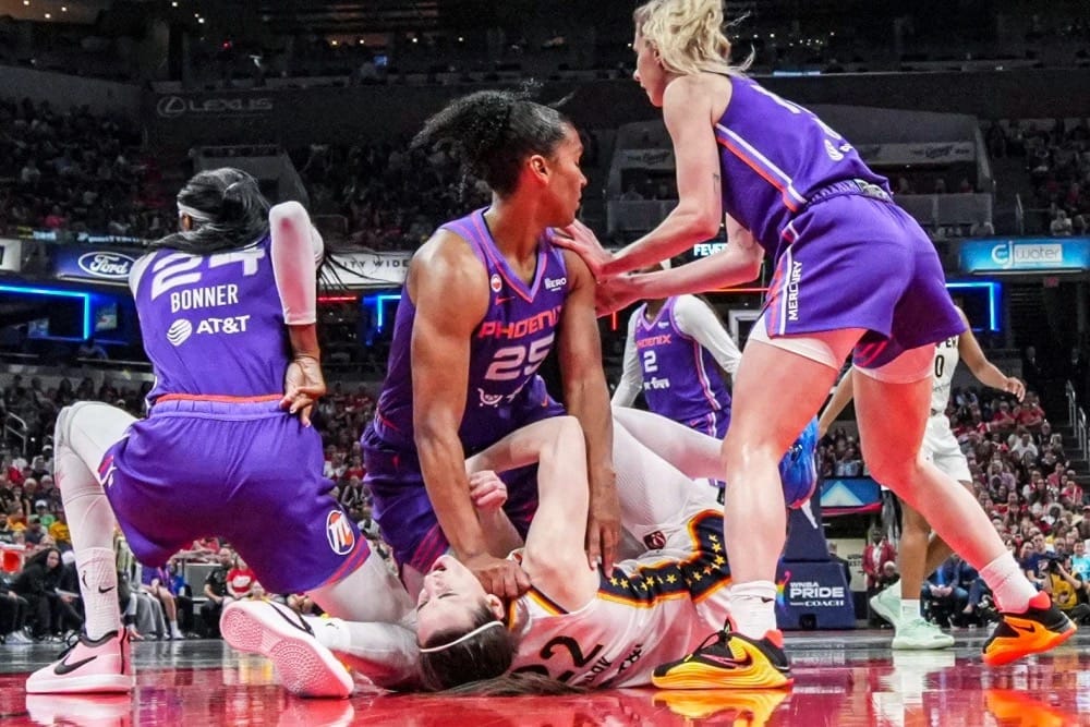 Caitlin Clark Hit in Throat by Alyssa Thomas — WNBA Suspends Thomas 1 Game After Post-Game Review
