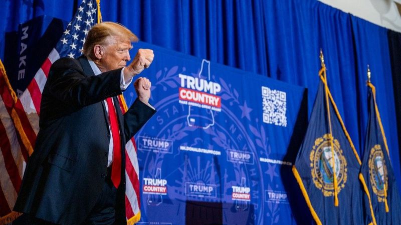 Political World Reacts with Humor and Insight to Trump's Digitally Altered Image of Nikki Haley and Hillary Clinton post image