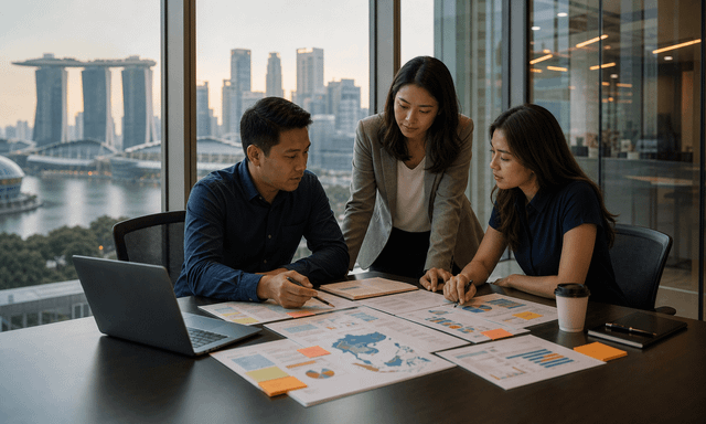 A practical market-entry planning table with regional buyer notes and operating evidence.