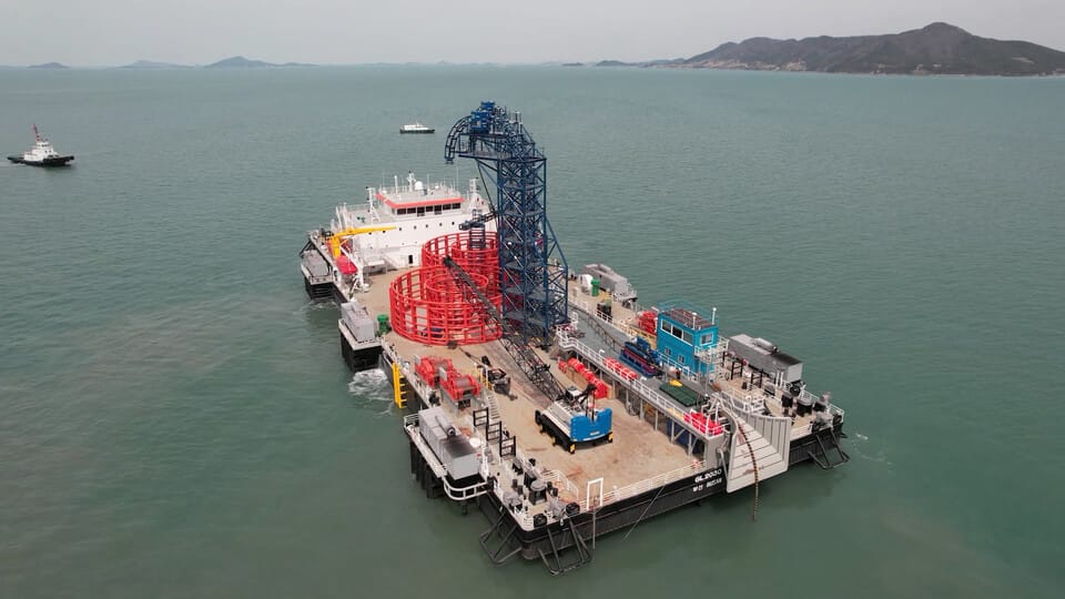 LS Marine Solution' pipelaying vessel GL2030.