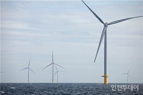 Offshore wind turbines installed by Ørsted in the United Kingdom.
