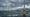 Offshore wind farm under overcast sky, Korean waters
