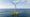 Illustrative image: Floating offshore wind turbine on a semi-submersible platform