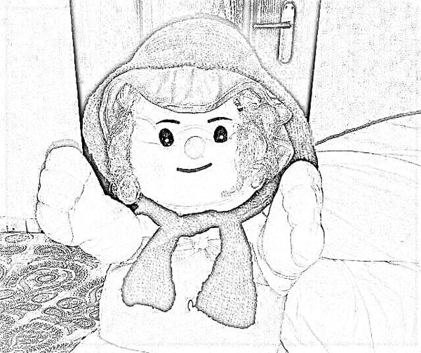 drawing a friend