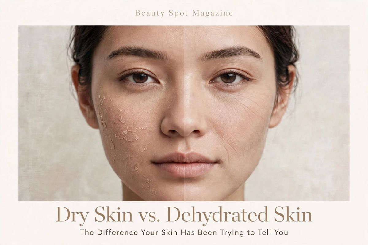 Dry Skin vs. Dehydrated Skin
