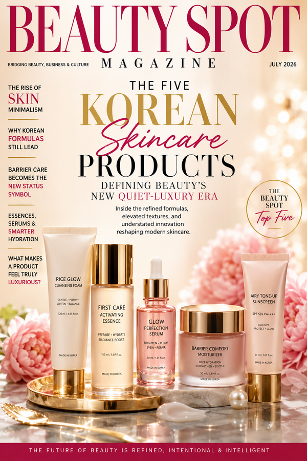 The Five Korean Skincare Products
