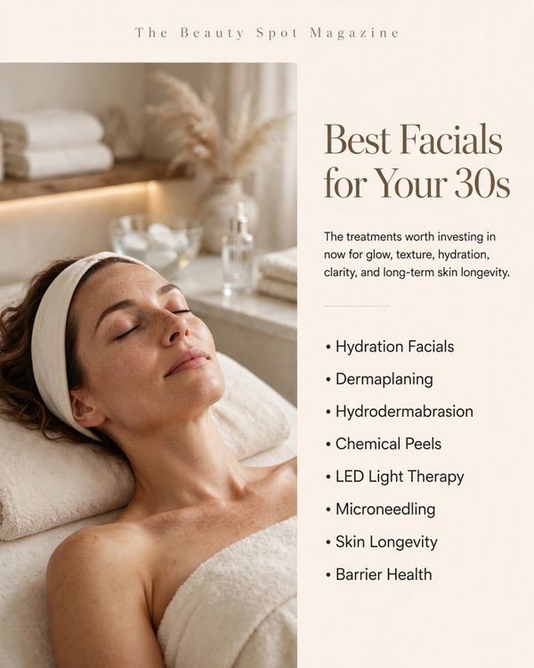 The Best Facials for Your 30s: When the Glow Strategy Gets Smarter