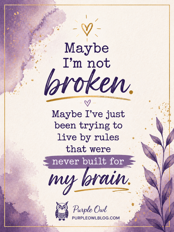 I Didn’t Realize I Was Working Against Myself… Until I Understood My ADHD