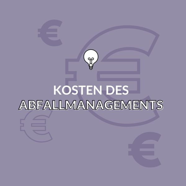 Kostenaufwand und -effizienz im Abfallmanagement