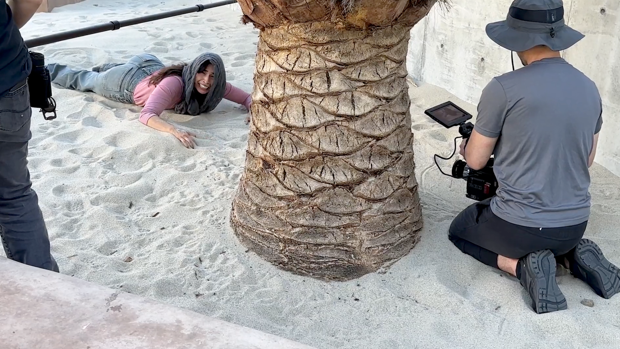 BTS shot from Playground Director