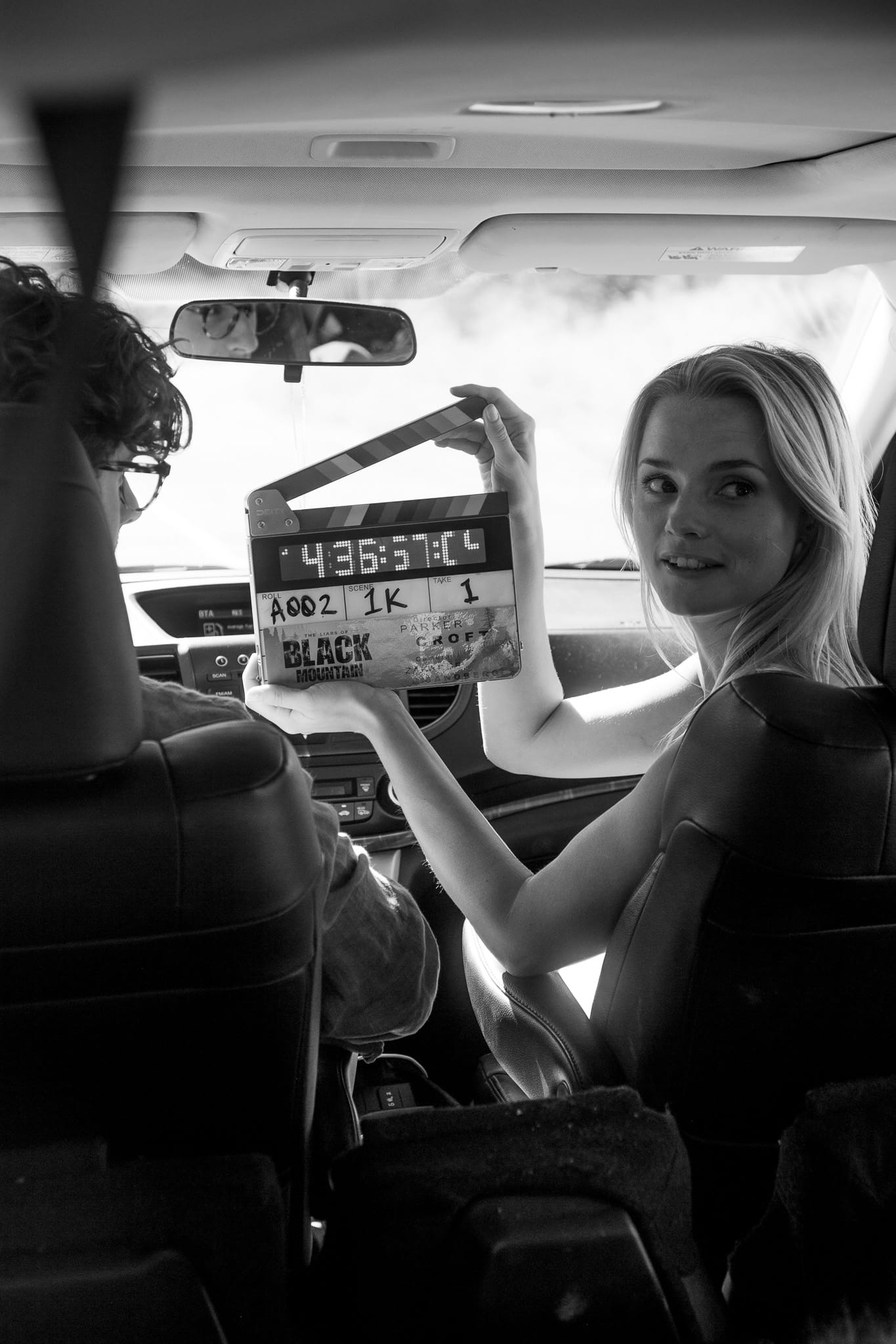 BTS shot from The Liars of Black Mountain Road